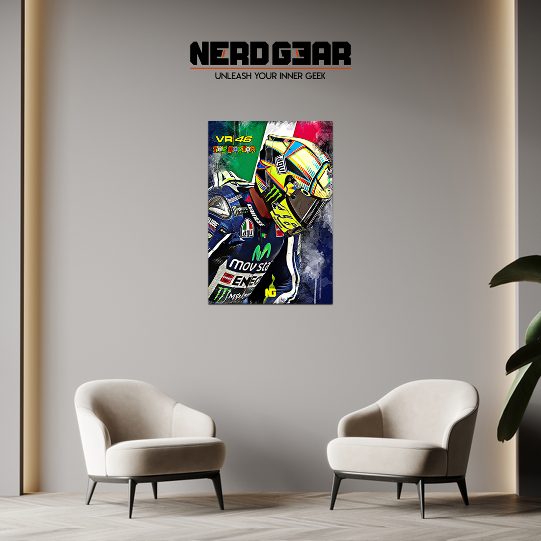 Rossi 46 Metal Poster