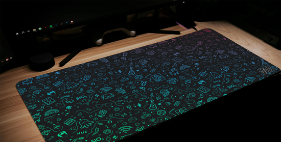 Rainbow Widgets Deskmat – NerdGear