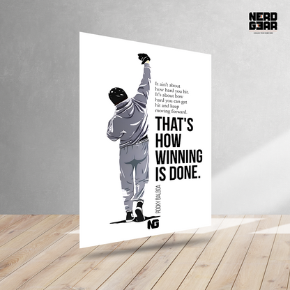 Rocky Balboa Metal Poster
