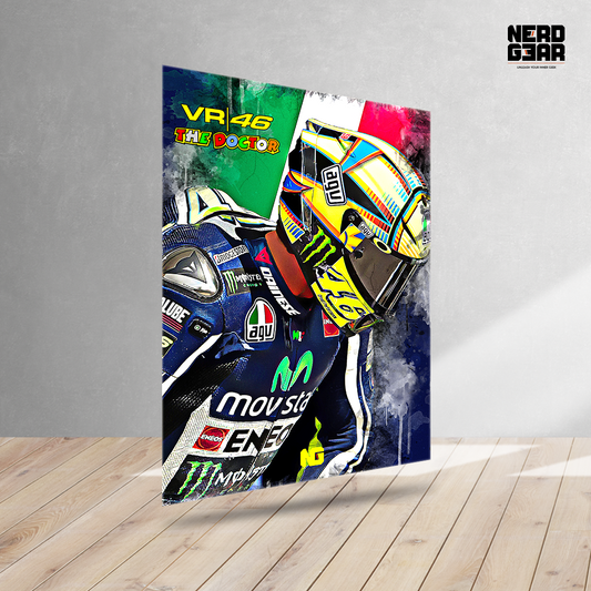 Rossi 46 Metal Poster