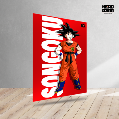 Son Goku Metal Poster